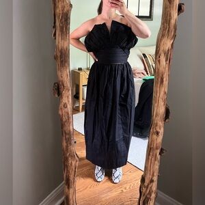 Mara Hoffman Viví Cropped Ruffle Top